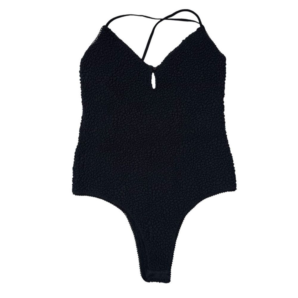 Free People NWT New Free People Seaside Black Bodysuit Size M Size M / US 6-8 / IT 42-44 - 2 Thumbnail