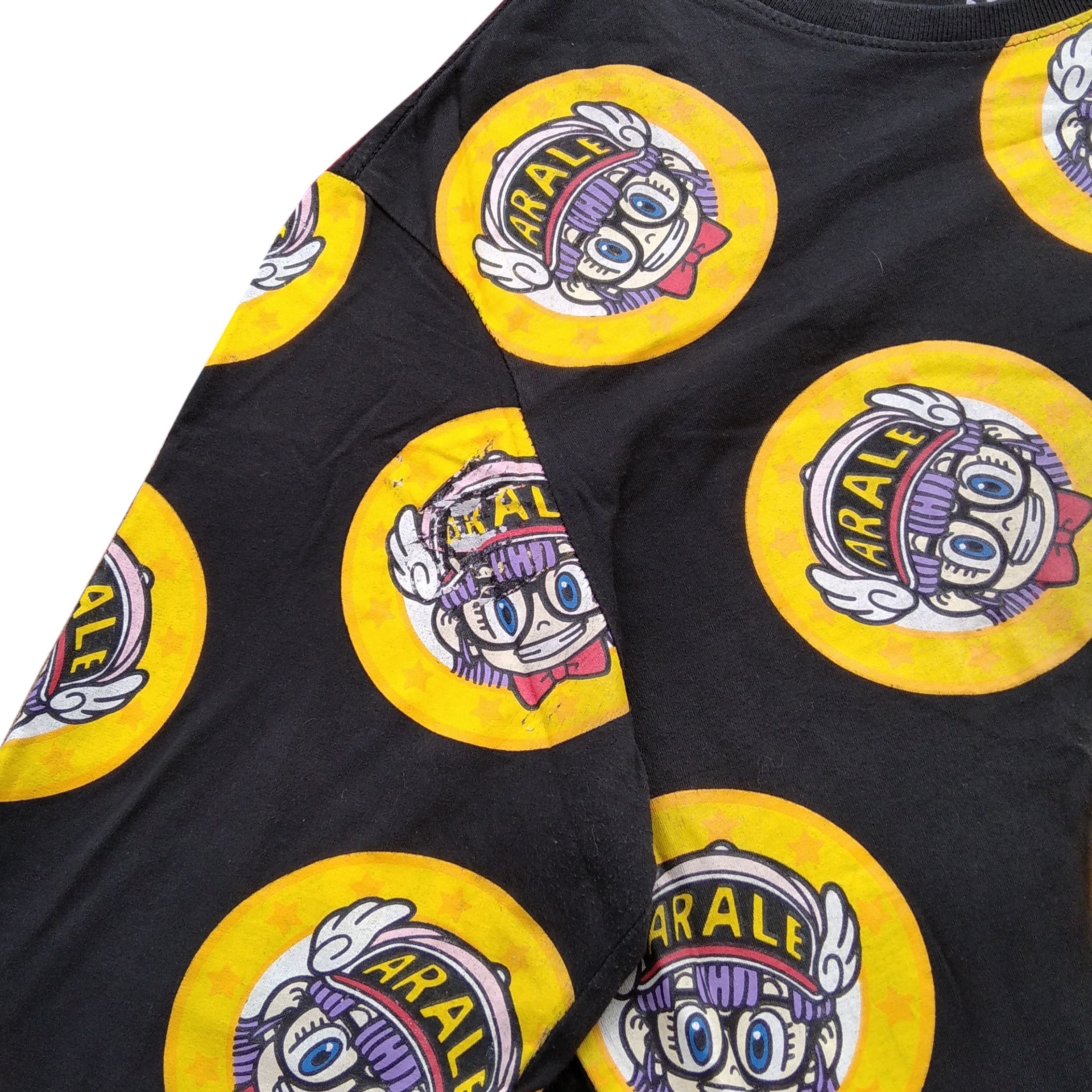 Anime Vintage 00's Dr.SLUMP ARALE Longsleeve T-Shirt Size US L / EU 52-54 / 3 - 4 Thumbnail