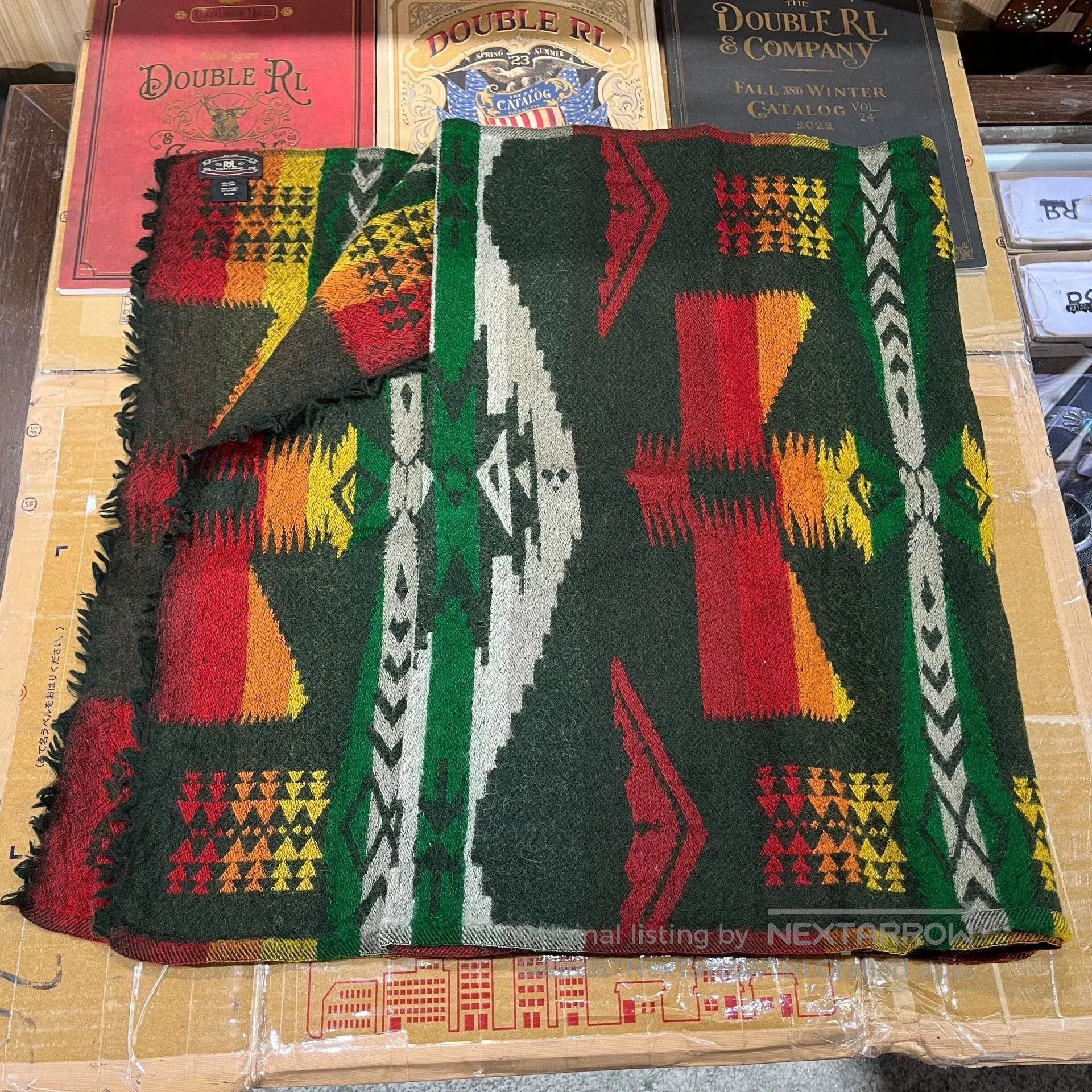 RRL Ralph Lauren RRL Wool Scarf by Ralph Lauren. Size ONE SIZE - 1 Thumbnail