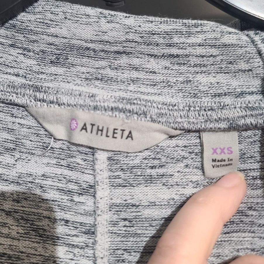 Athleta ATHLETA Cardigan Hooded Blissful Open Front Wrap Size XXS Size XXS / US 00 / IT 34 - 5 Thumbnail