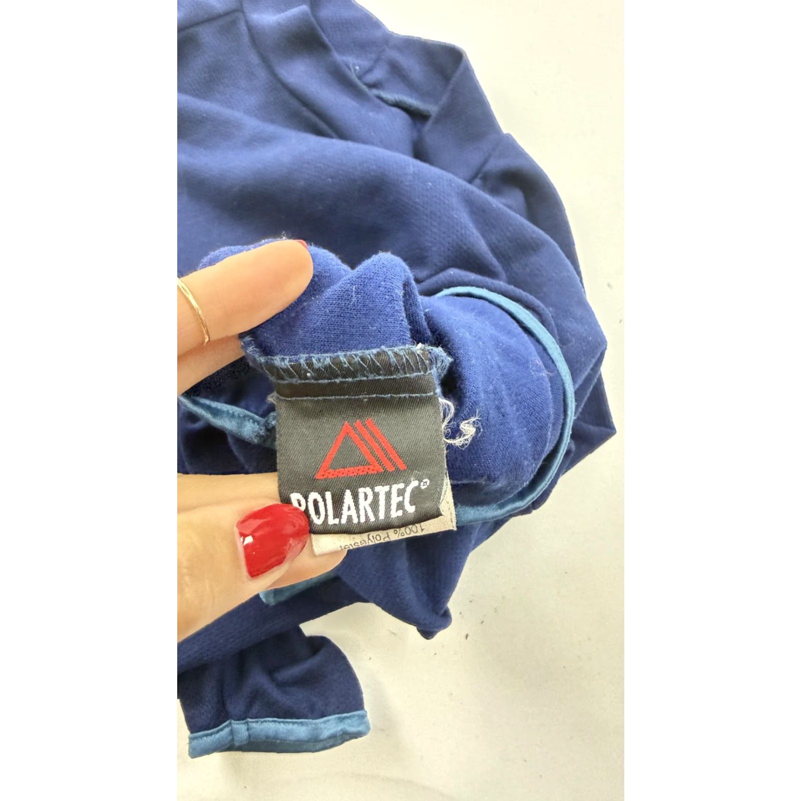 Vintage Stohlquist WaterWare Pullover Mens Small Blue Polartec Fleece Mock Neck Raglan Sleeve Casual Pullover USA Size US S / EU 44-46 / 1 - 4 Thumbnail
