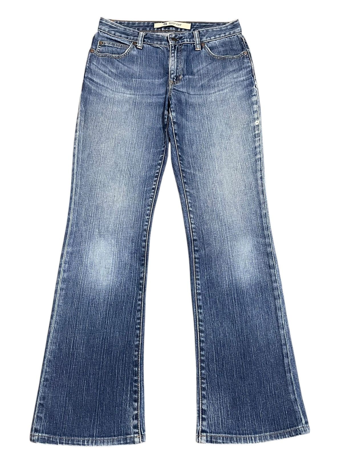 Gap × Yeezy Vintage Y2K Gap Bootcut Strech Denim Blue Washed Jeans Size 30" / US 8 / IT 44 - 1 Thumbnail