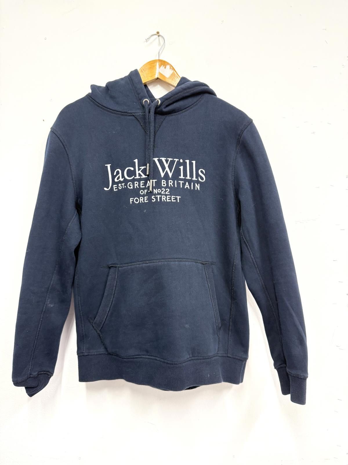 Jack Wills Jack Wills Navy Blue Hoodie Sweatshirt Size S Size US S / EU 44-46 / 1 - 1 Thumbnail