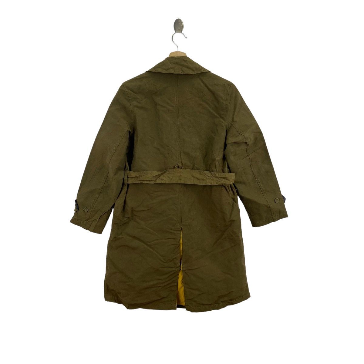 Johnbull Vintage JOHN BULL CO. American Brand Khaki Trench Coat Size US M / EU 48-50 / 2 - 2 Thumbnail