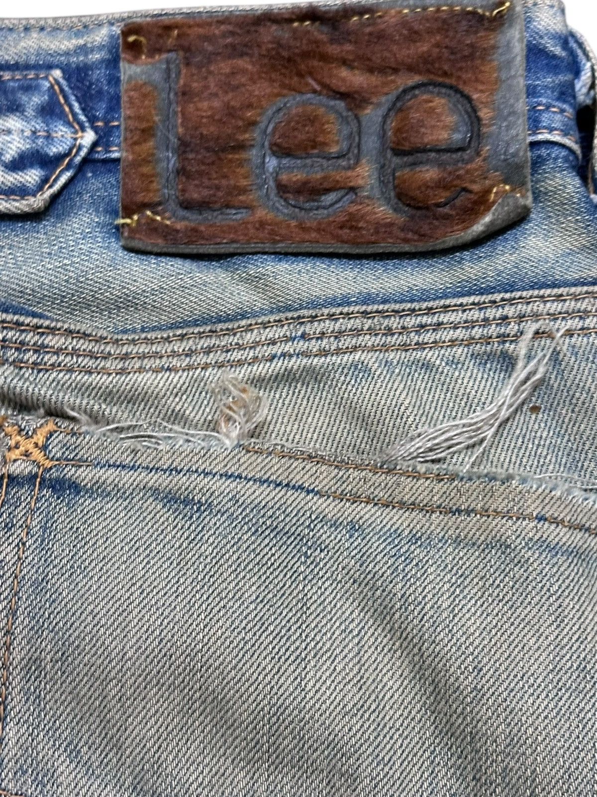 Lee Vintage Lee Union Made Selvedge Mudwash Distressd Denim Size US 32 / EU 48 - 11 Thumbnail
