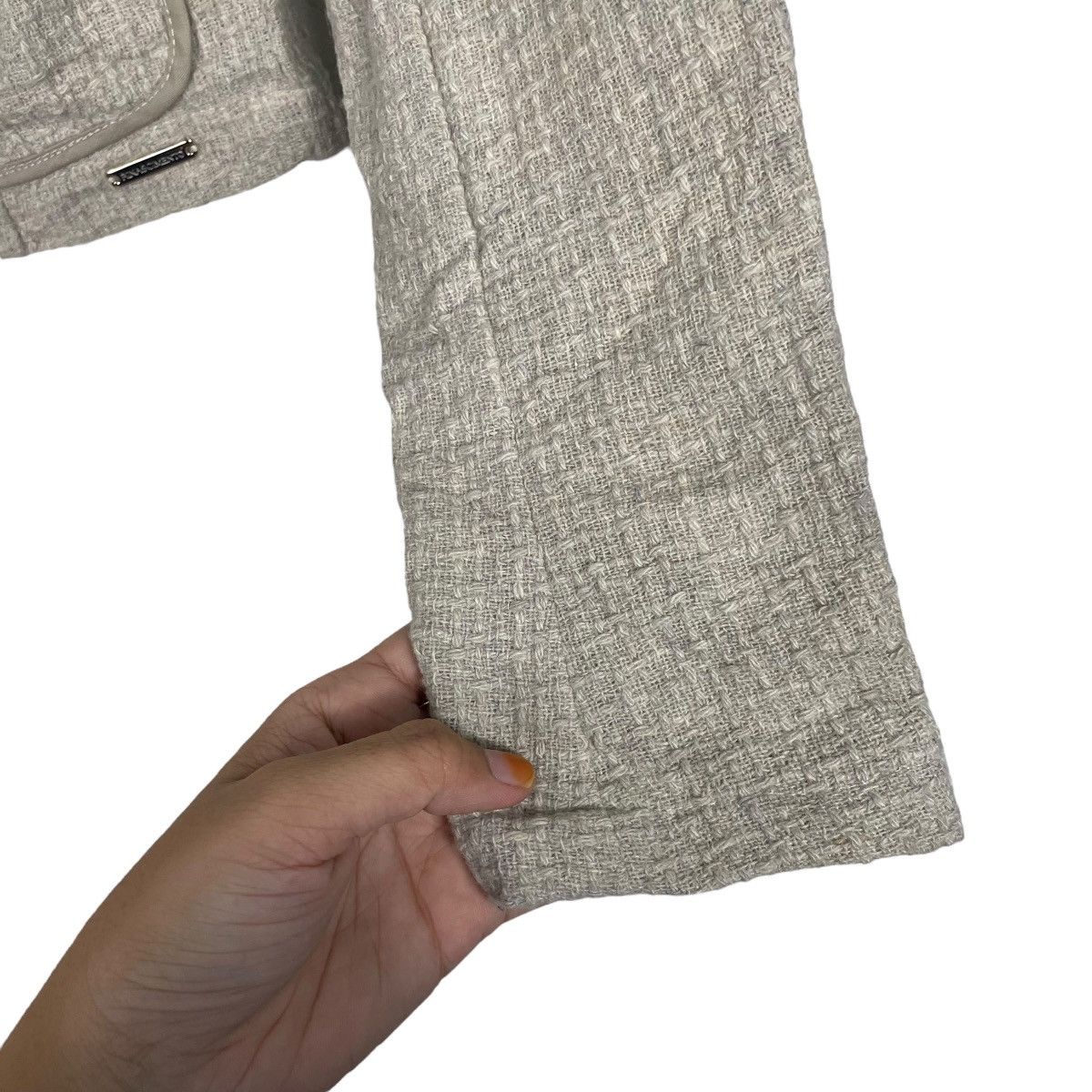 Other Rinascimento Crop Jacket Made In Italy Size XS / US 0-2 / IT 36-38 - 14 Thumbnail