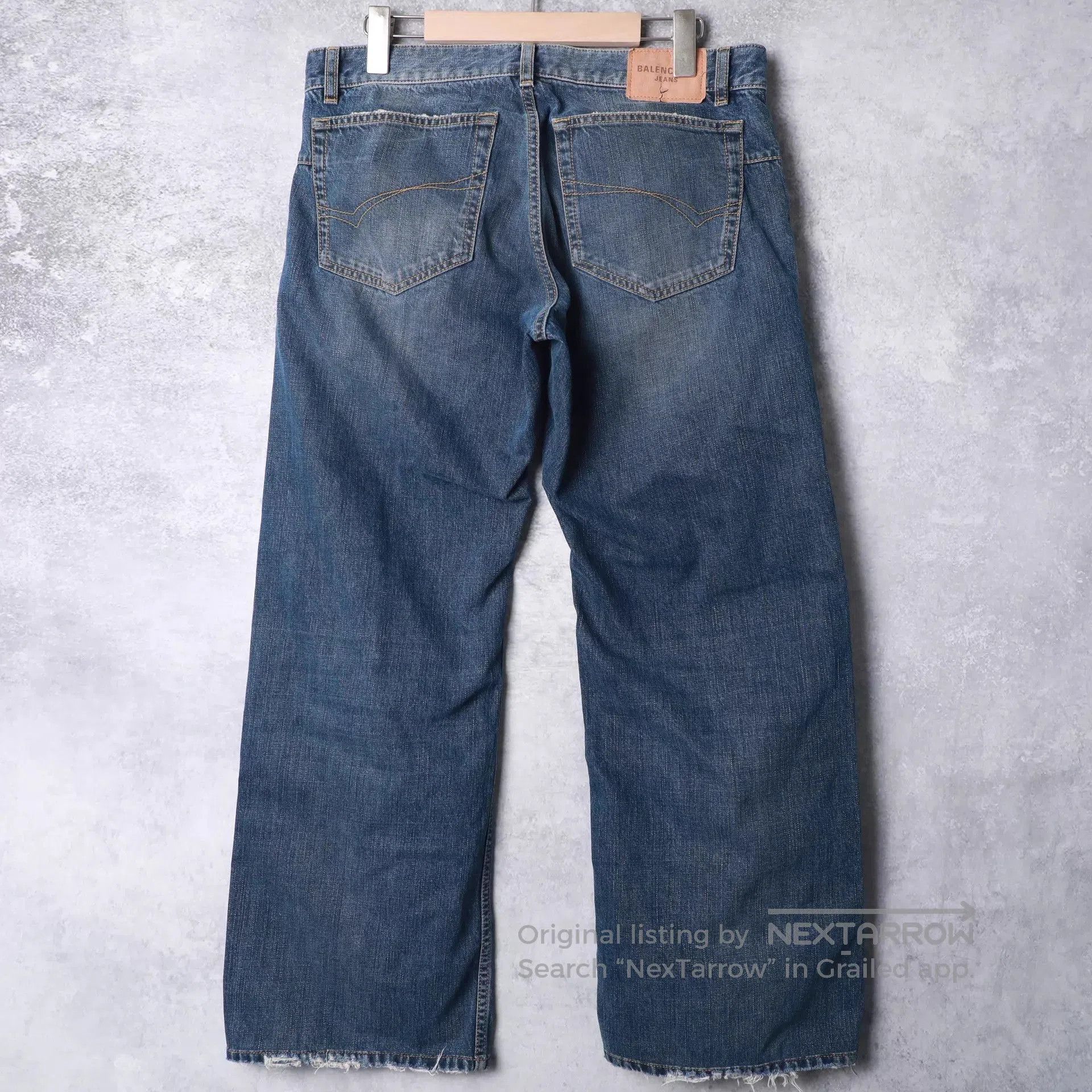 Balenciaga Blue Denim Straight. Size US 32 / EU 48 - 2 Thumbnail