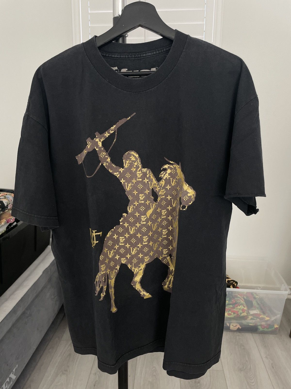 FUCT Fuct Polo Ape LV Monogram Tee Size US XL / EU 56 / 4 - 1 Thumbnail