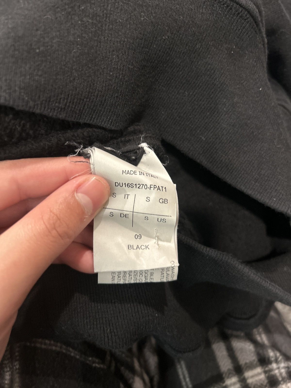 Rick Owens Rick Owens Drkshdw Patchwork Crewneck Size US S / EU 44-46 / 1 - 6 Thumbnail