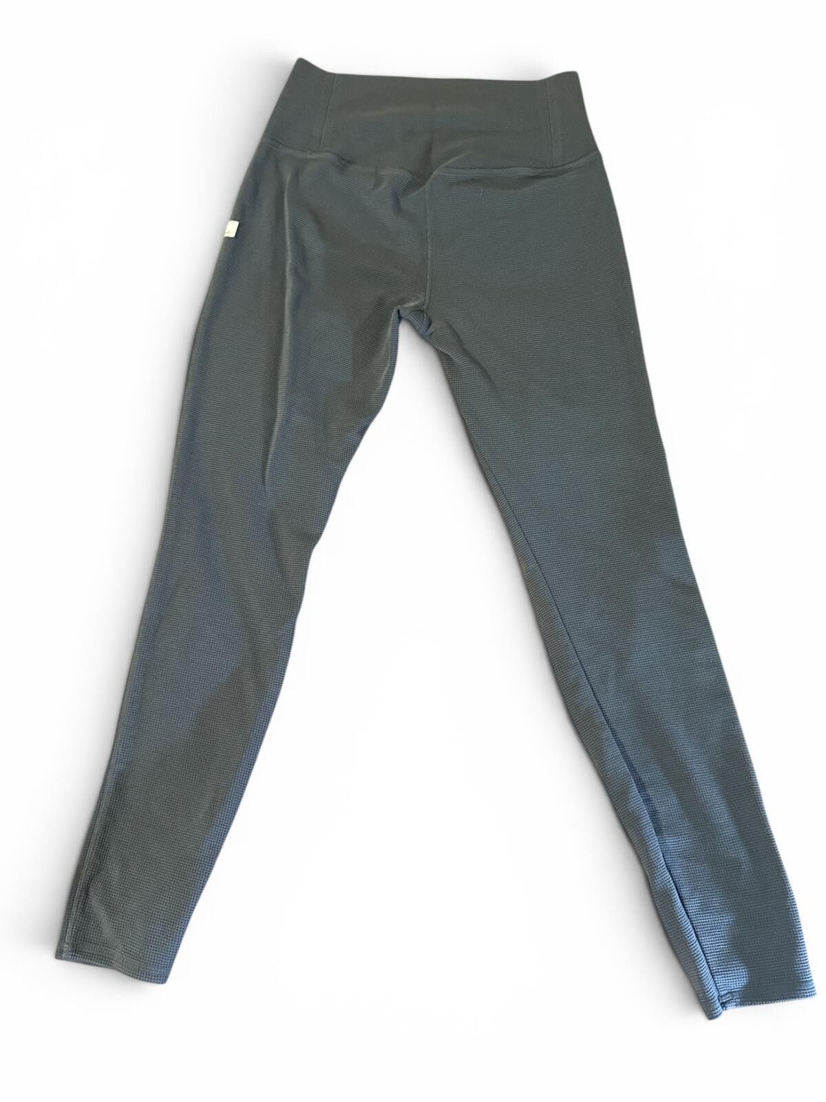 Genetic Manipulation Shinichiro Kuriya Vuori Waffle soft High Waist Grey Leggings for Women Medium Size 32" / US 10 / IT 46 - 2 Thumbnail