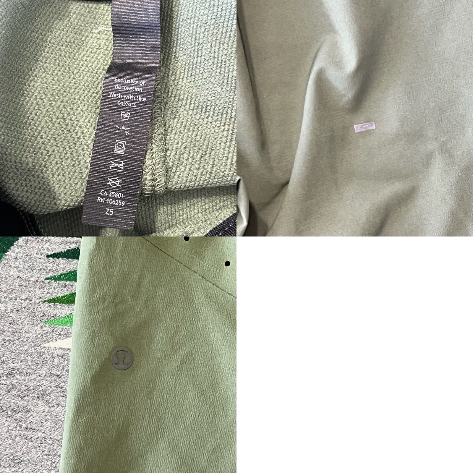 Lululemon Lululemon License To Train Jogger Mens XS Green Performance Pants C5 Size US 27 - 9 Thumbnail