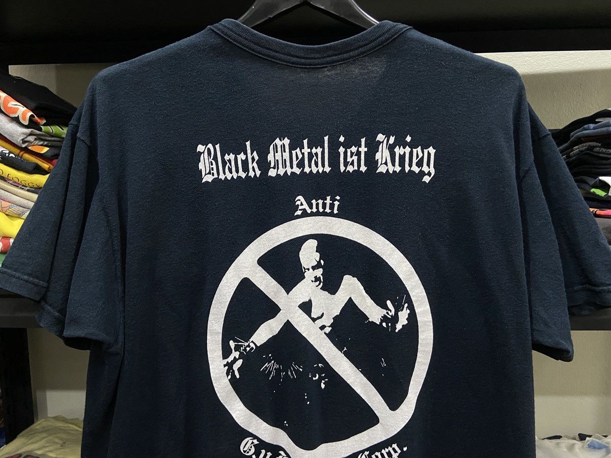 Band Tees × Vintage Vintage 90s 00s Nargaroth Black Metal Band TOUR T-SHIRT Size US XL / EU 56 / 4 - 11 Thumbnail
