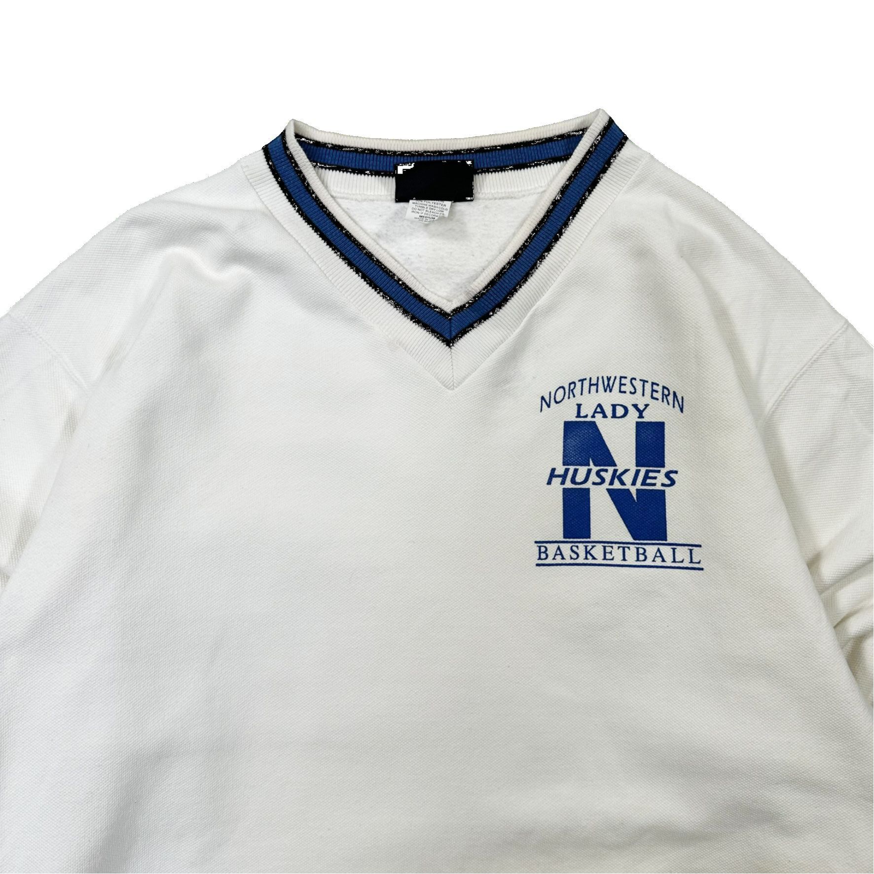 Vintage Vintage 90s Northwestern Lady Basketball Sweater Size US M / EU 48-50 / 2 - 2 Thumbnail
