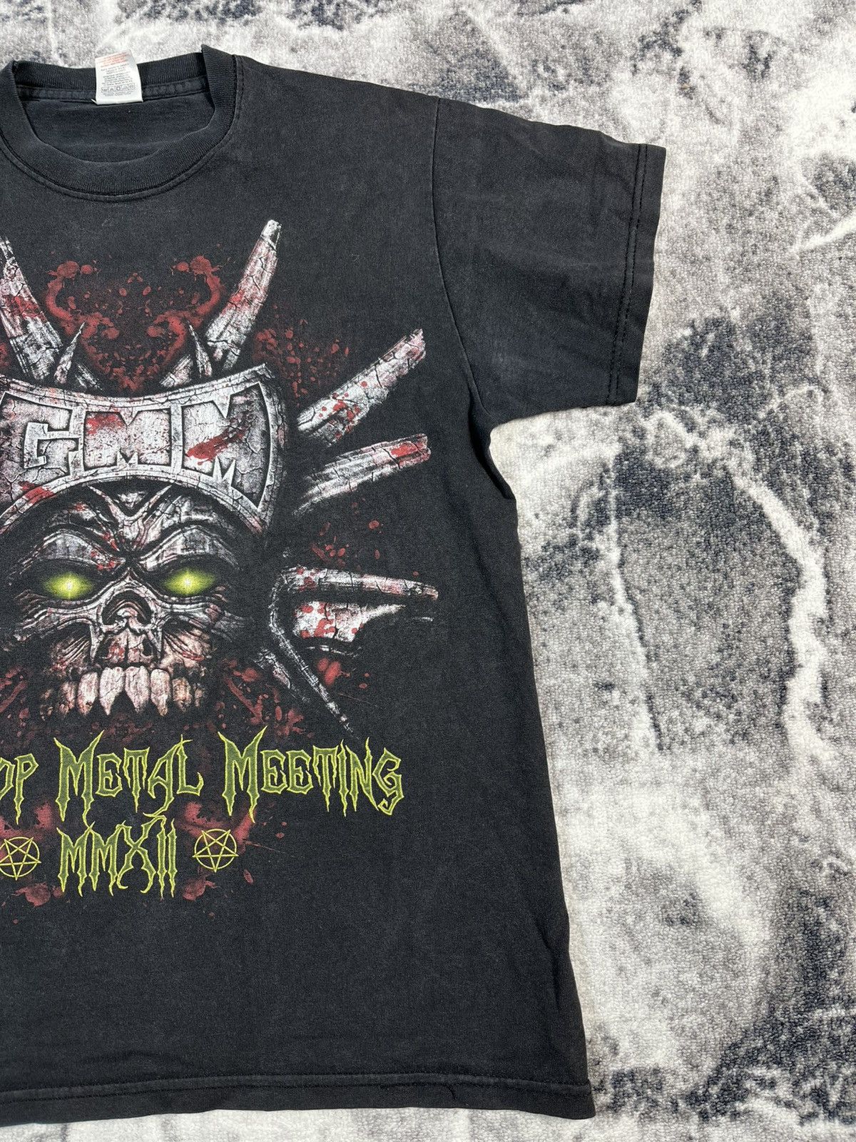 Band Tees Vintage Graspop Metal Meeting Rock Bands Faded T Shirt Size US M / EU 48-50 / 2 - 3 Thumbnail