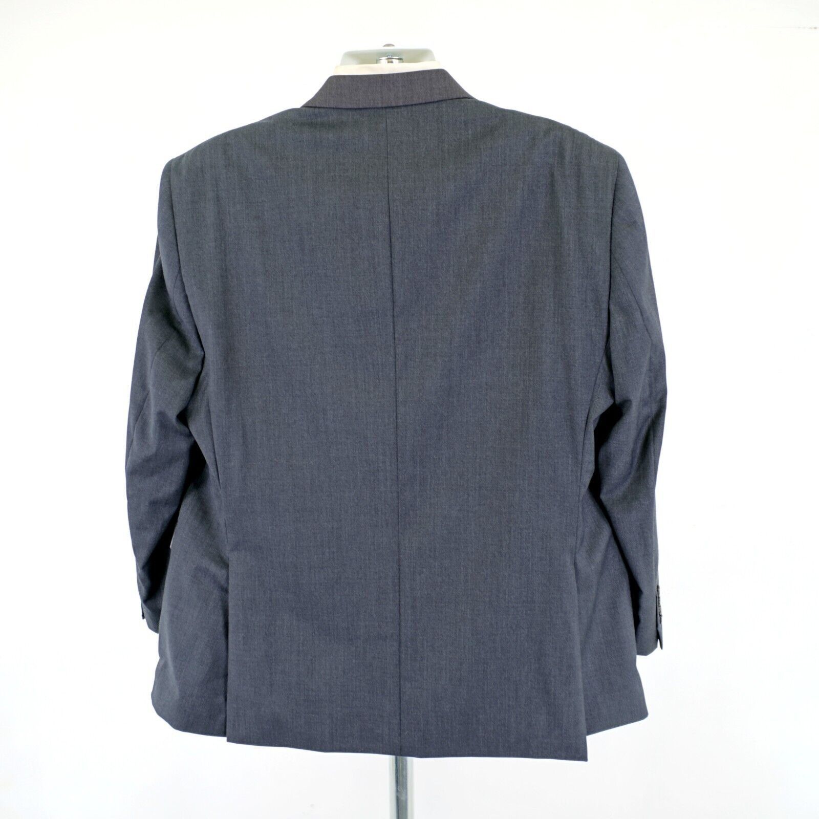 Jos. A. Bank Jos A Bank 46R Gray Wool Tailored Fit Suit Jacket 2 Button Size 46R - 6 Thumbnail
