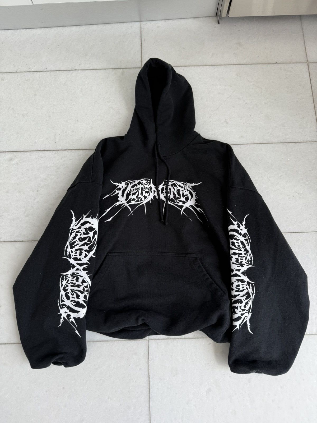 Vetements 2019 Vetements incognito hoodie | Grailed