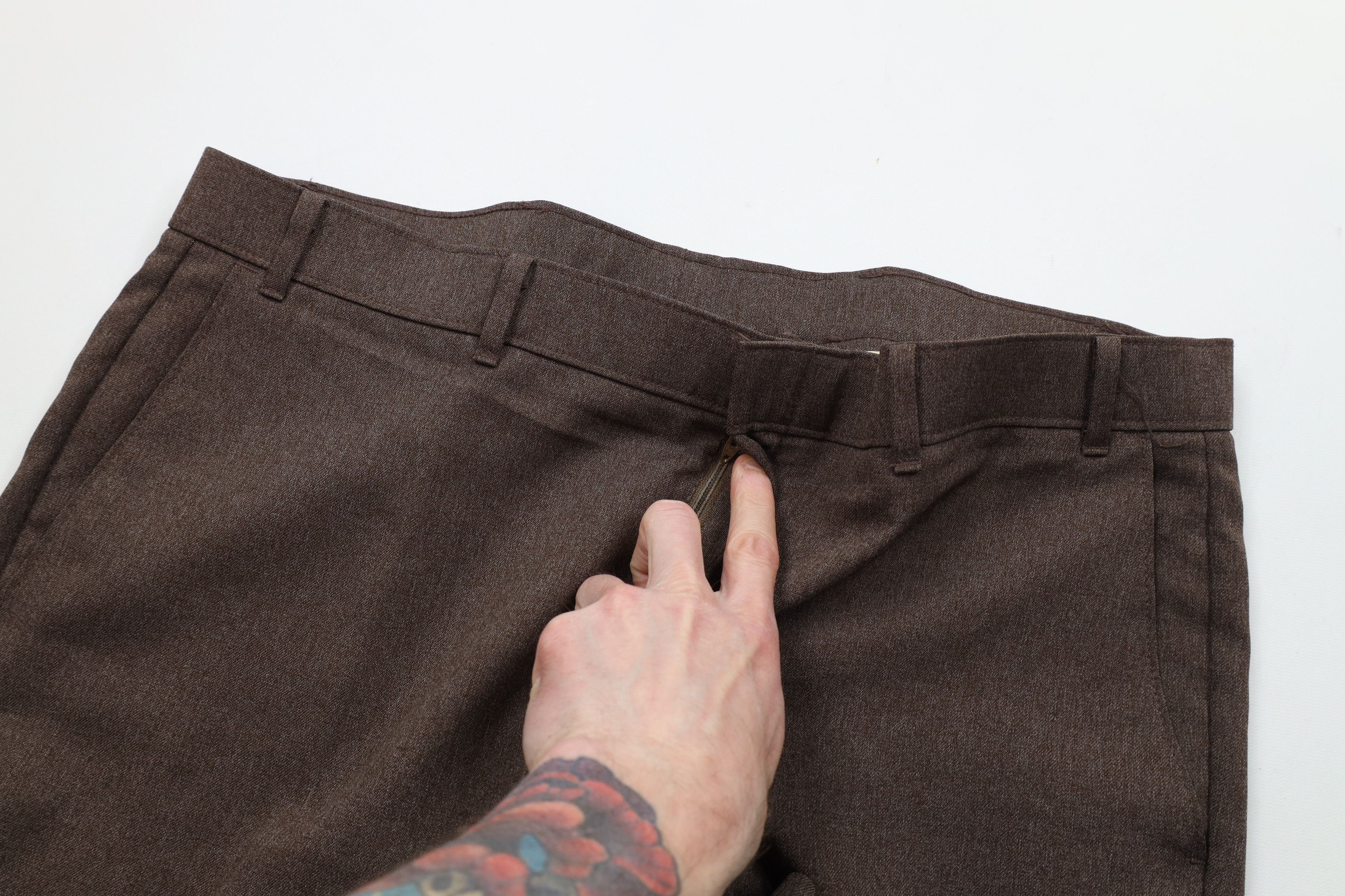 Levi's × Vintage Vintage 70s Levis Wide Leg Bell Bottoms Chino Pants USA Size US 38 / EU 54 - 6 Thumbnail