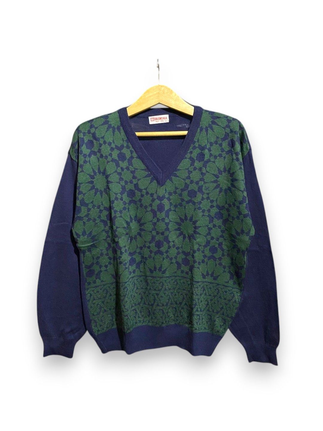 Balenciaga Vintage Balenciaga Knit Sweater Size US M / EU 48-50 / 2 - 1 Thumbnail