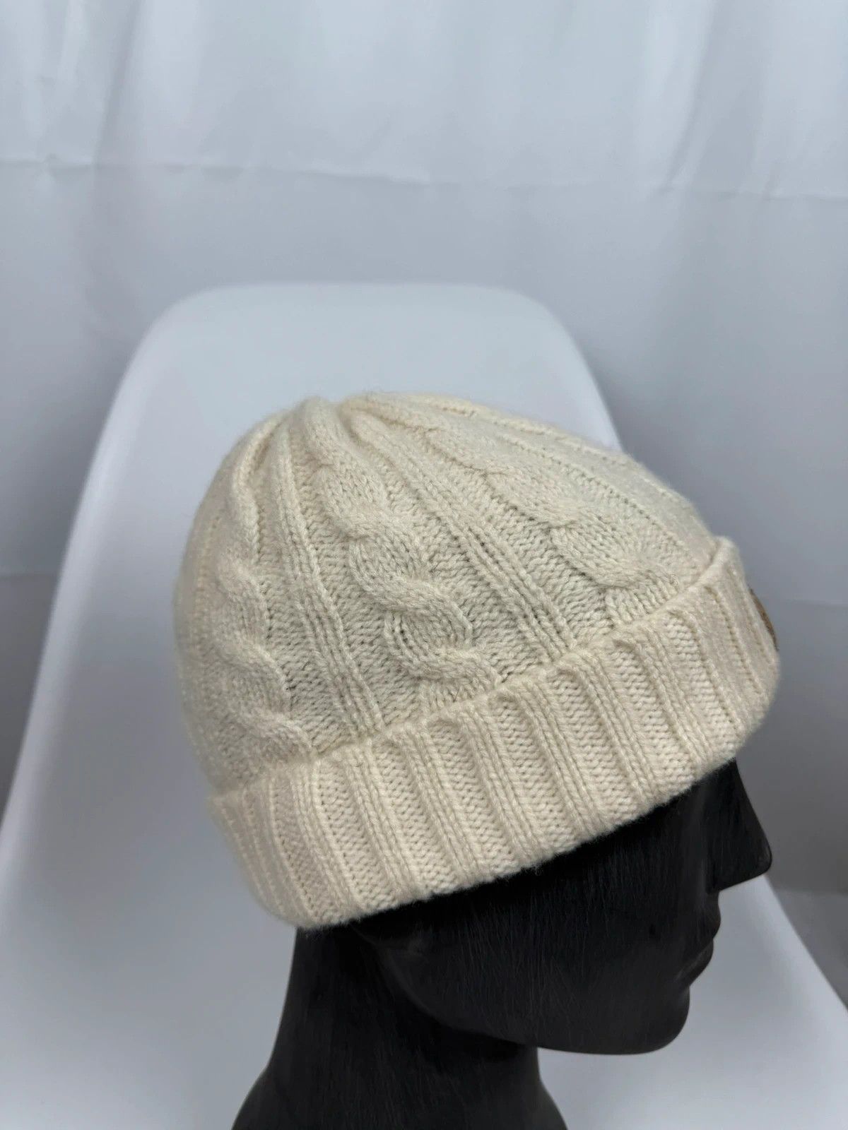 Fjallraven Fjallraven Cable Knit Wool-Nylon Beanie Hat One Size Size ONE SIZE - 3 Thumbnail