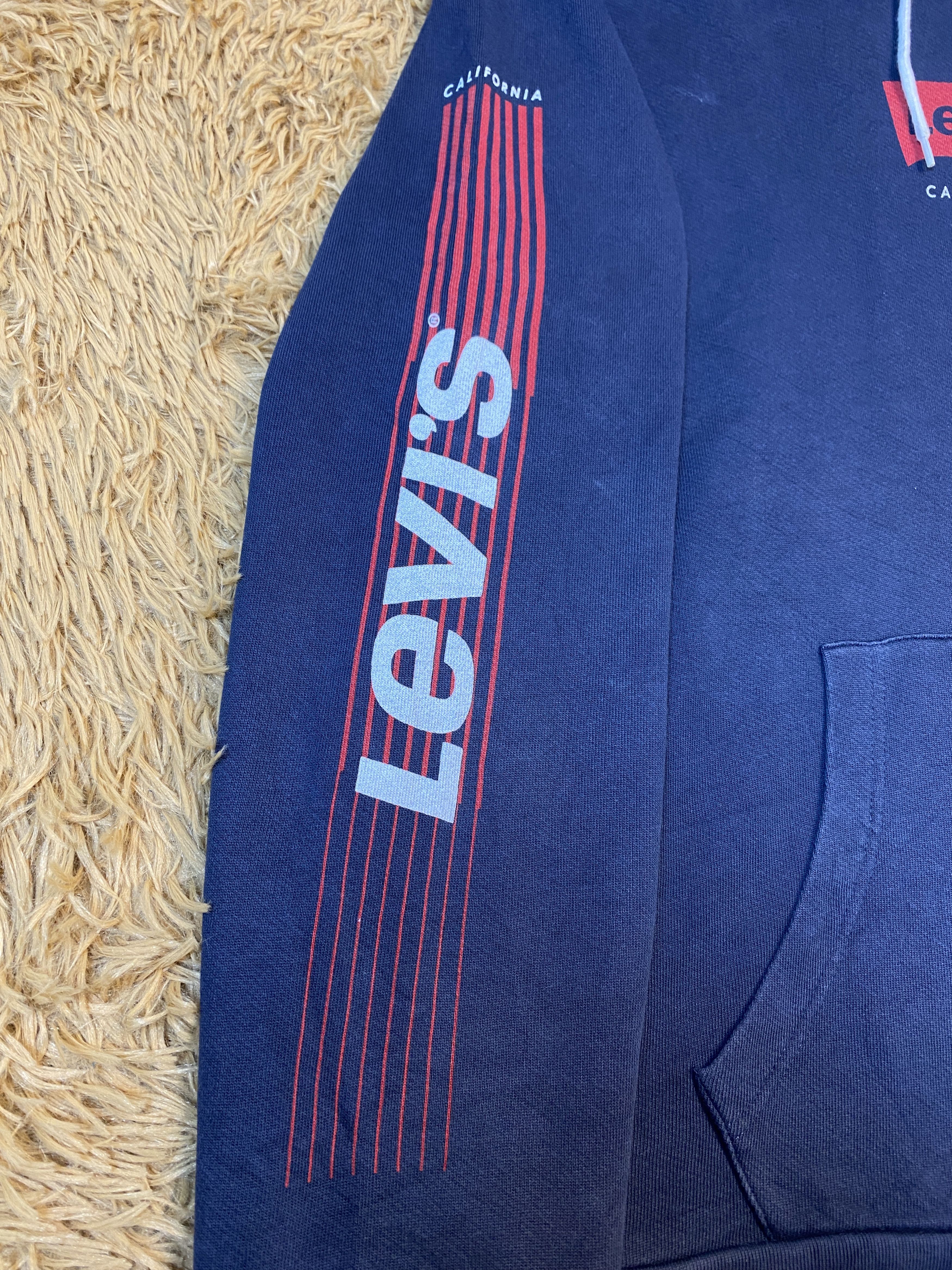 Levi's Vintage Levi's Nice Design Pullover Hoodies PS0404 Size US S / EU 44-46 / 1 - 10 Thumbnail
