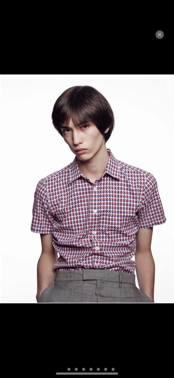 Raf Simons Raf Simons SS96 Checkered Button Up Size US S / EU 44-46 / 1 - 9 Thumbnail
