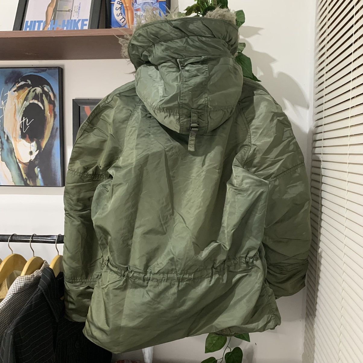Alpha Industries × Vintage Vintage Alpha Industries N-3B parka jacket Size US XL / EU 56 / 4 - 5 Thumbnail
