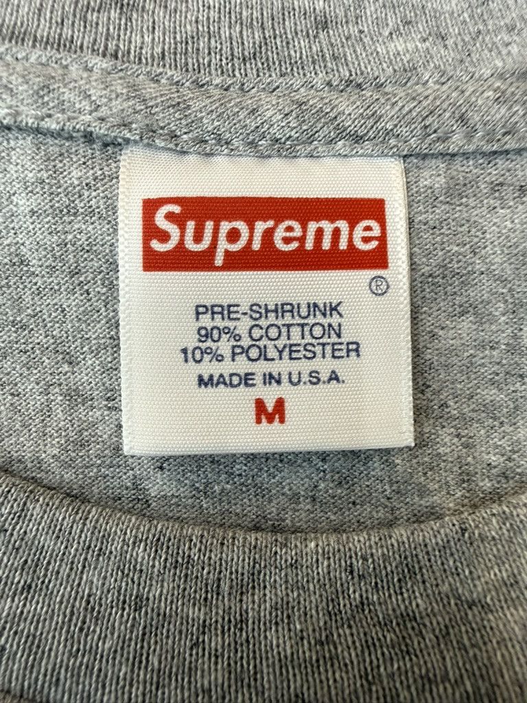 Supreme Supreme "Marvin Gaye" Tee (Heather Grey) Size US M / EU 48-50 / 2 - 3 Thumbnail