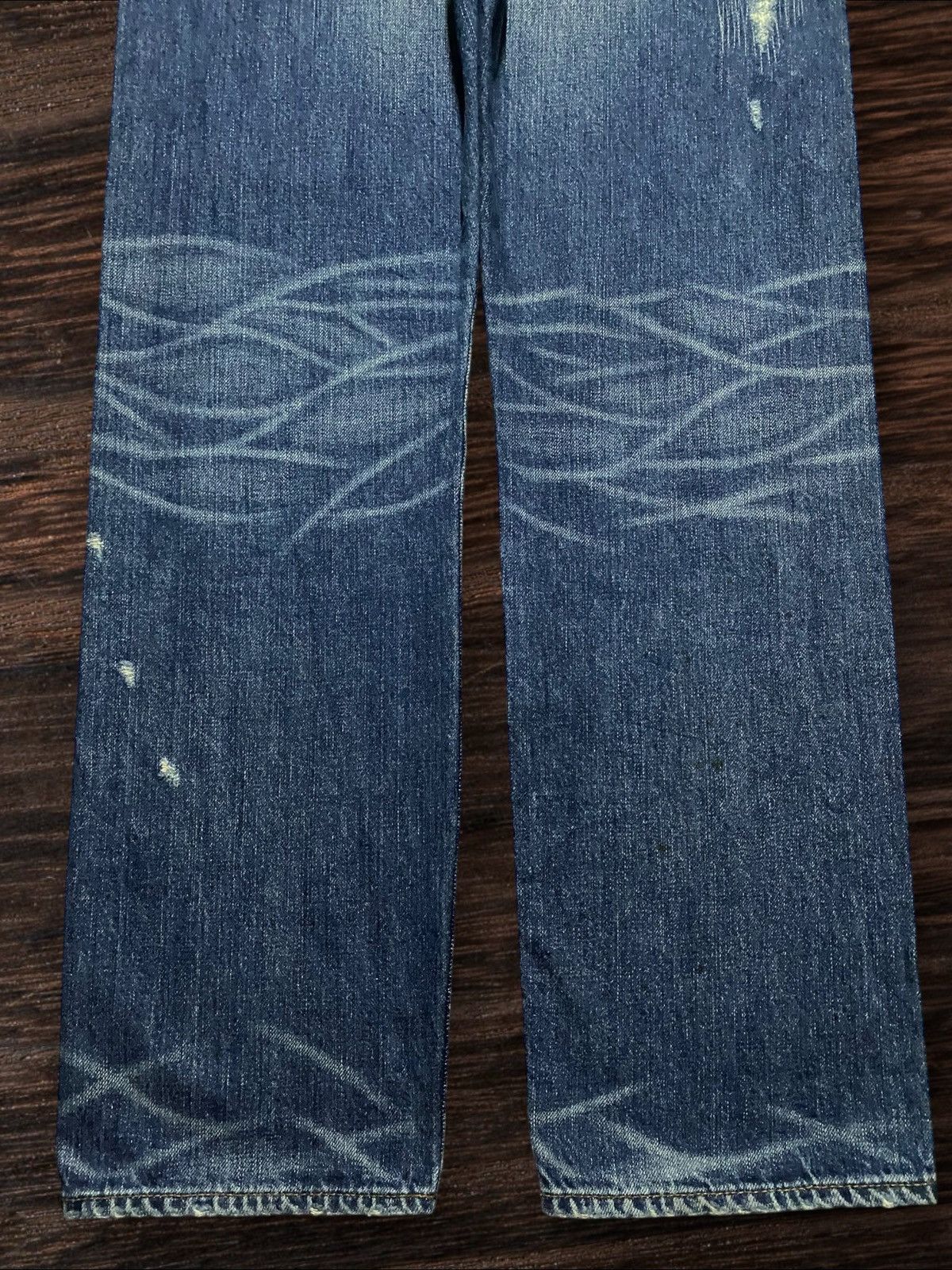 GOA Goa Selvedge Denim Distressed Jeans Size US 30 / EU 46 - 6 Thumbnail
