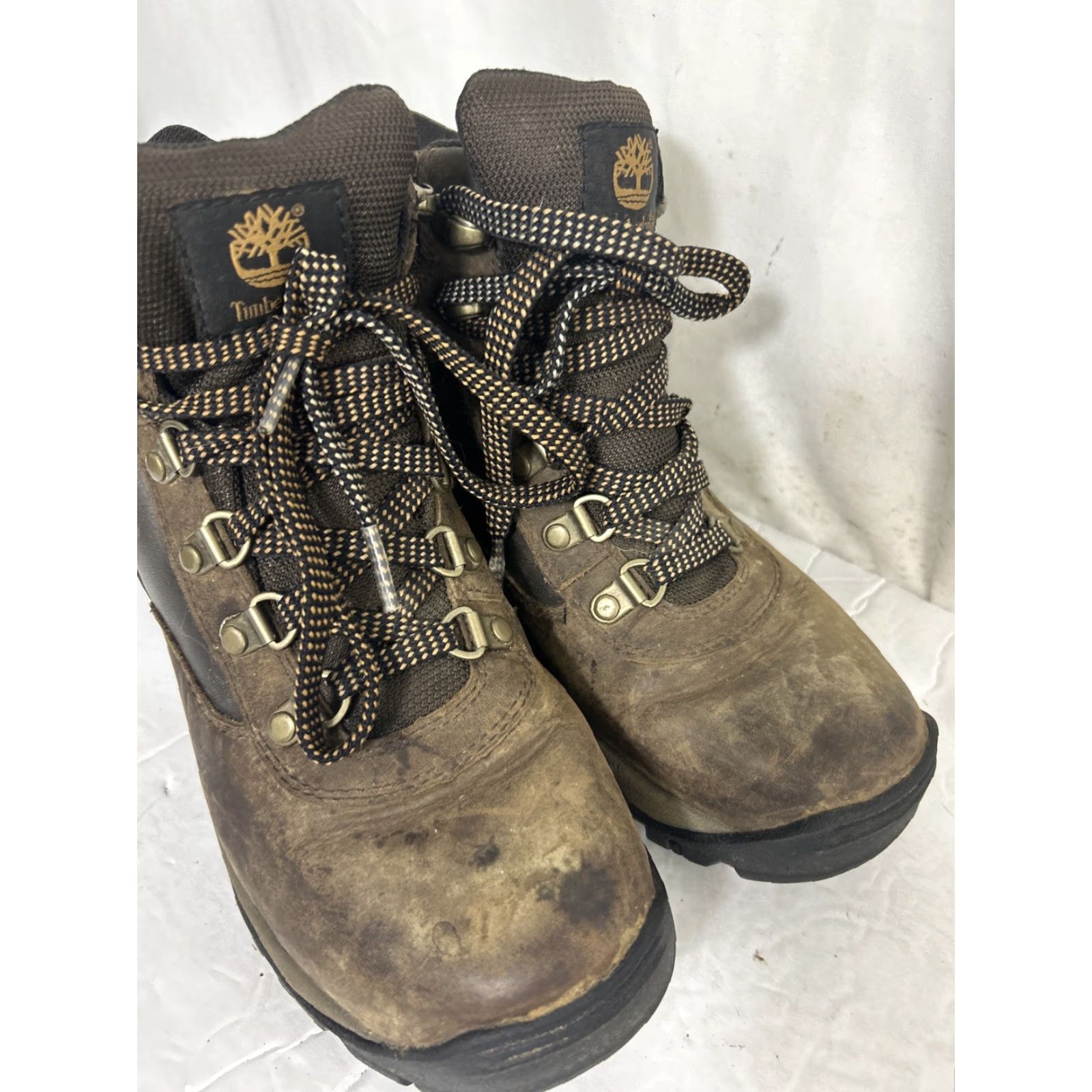 Timberland Timberland Women's Keele Ridge Brown Leather Waterproof Hiking Boots A163L Sz 7 Size US 7 / IT 37 - 3 Thumbnail