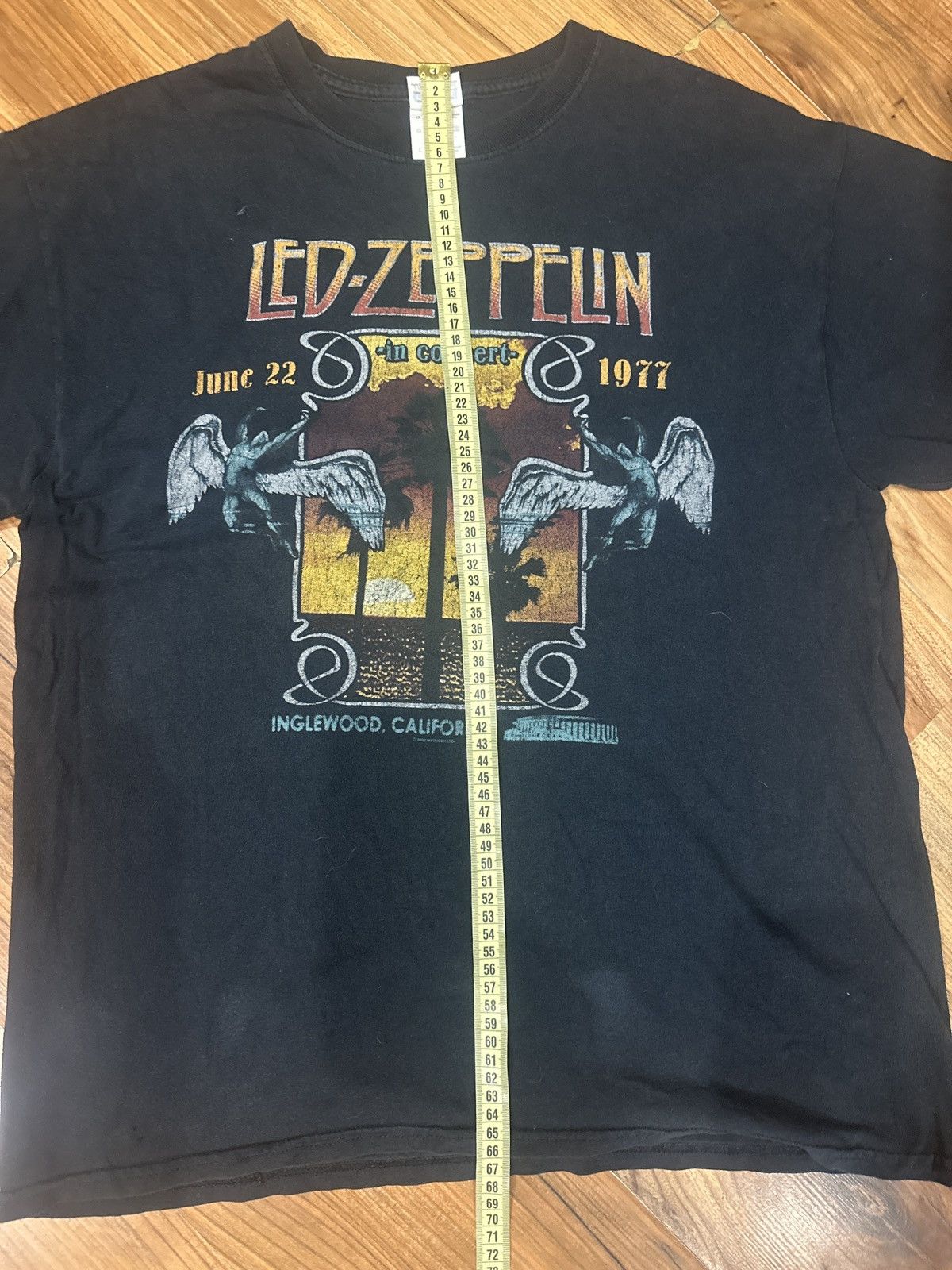 Gildan Led Zeppelin vintage t-shirt 2007 Size L Size US L / EU 52-54 / 3 - 1 Thumbnail