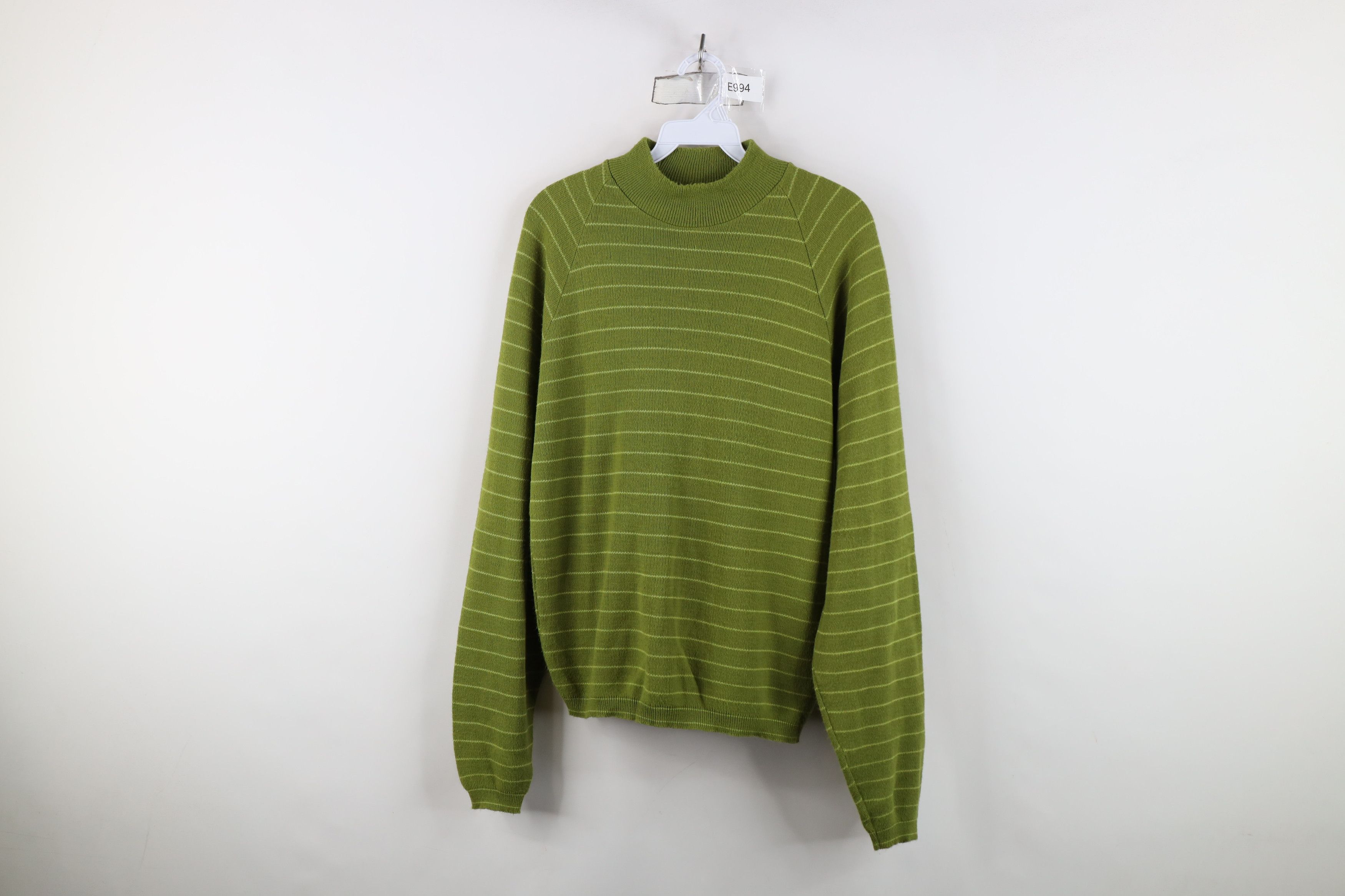 Hanes Vintage 50s 60s Hanes Pro Choice Sweater Avocado Green USA Size US L / EU 52-54 / 3 - 1 Thumbnail