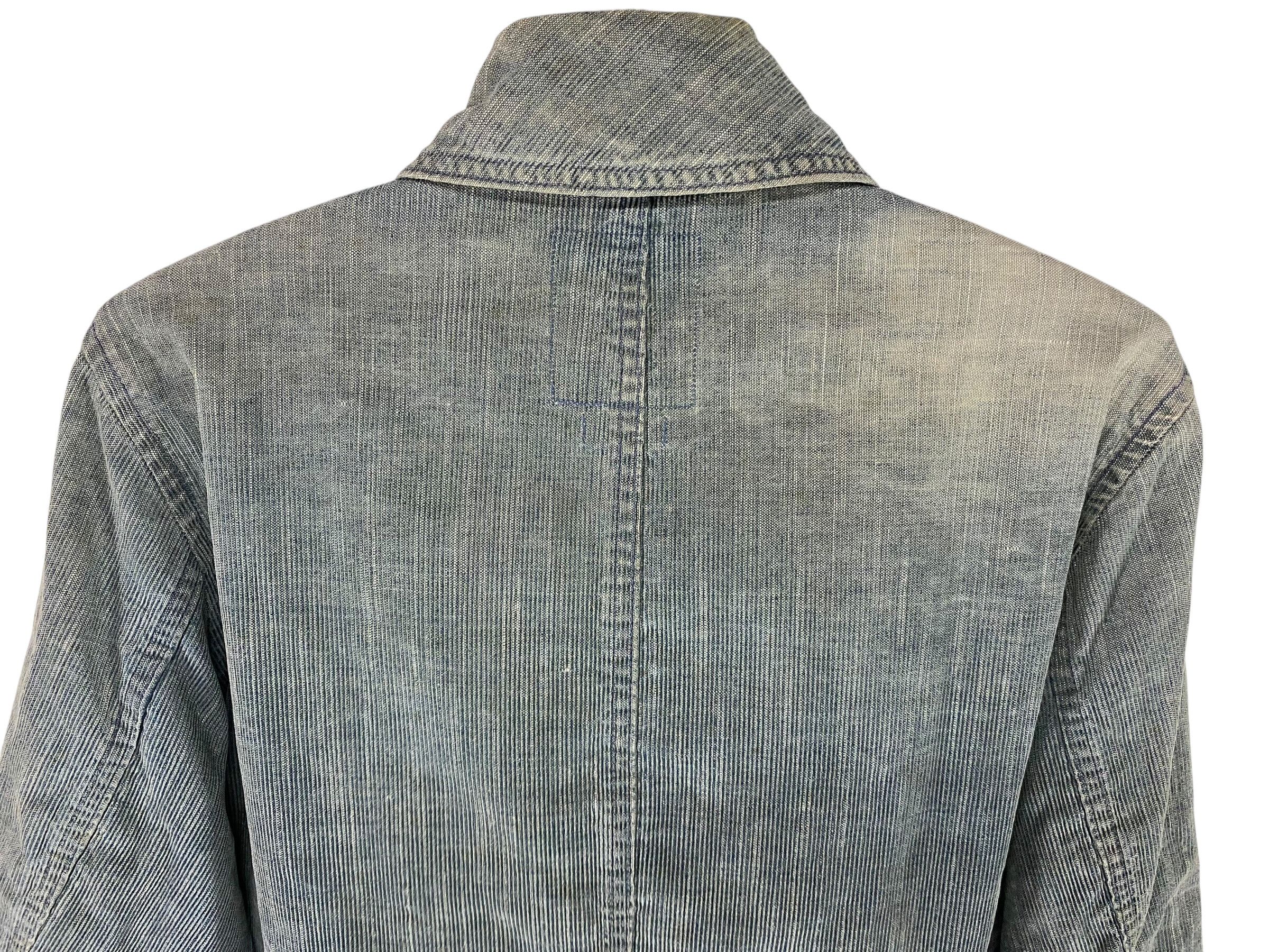 Visvim Visvim shawl collar distressed USN chore jacket Size US S / EU 44-46 / 1 - 8 Thumbnail
