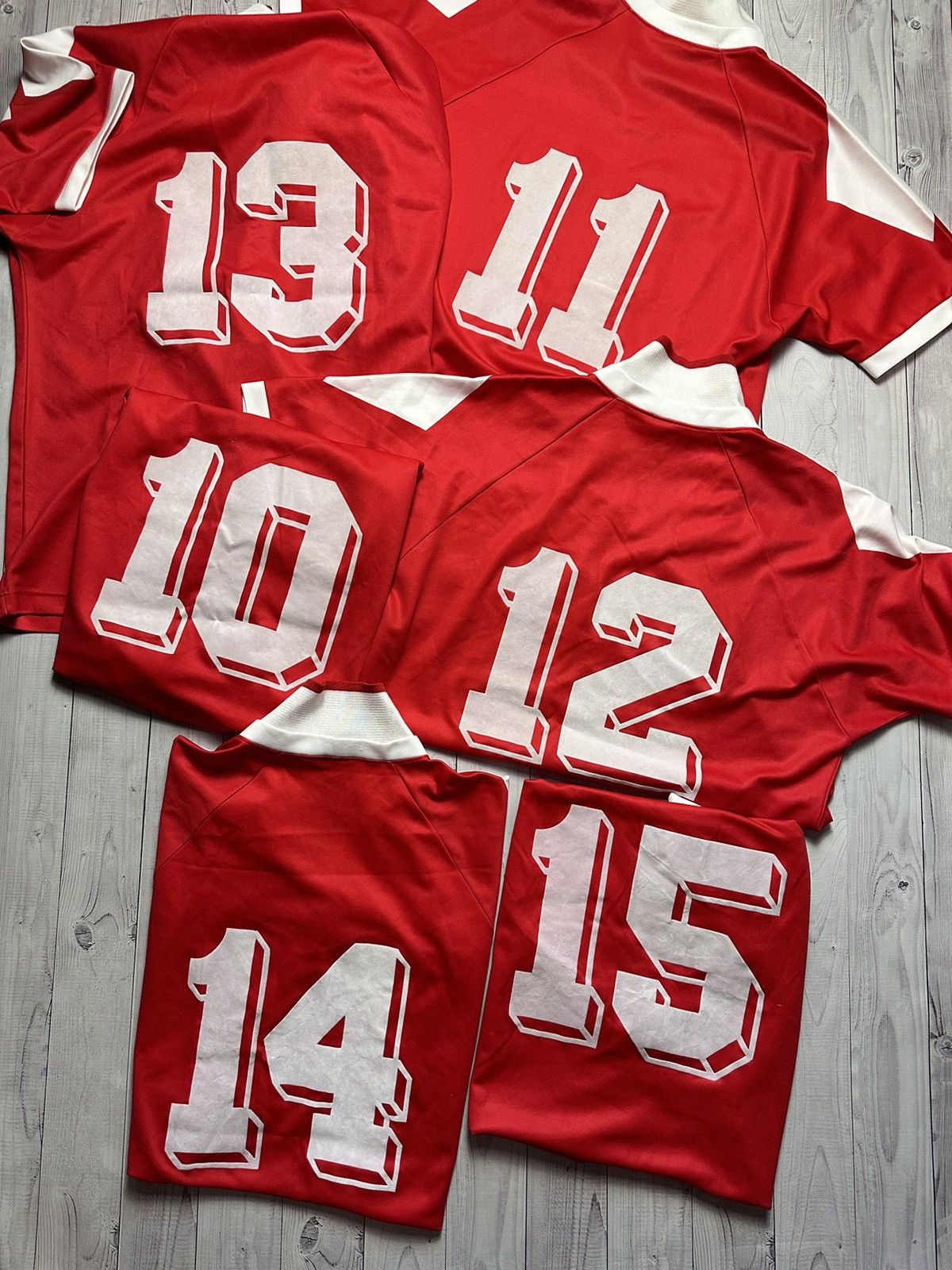 Lotto Sport × Vintage 11 Jerseys Team soccer lotto size XL retro rare Size US XL / EU 56 / 4 - 1 Thumbnail
