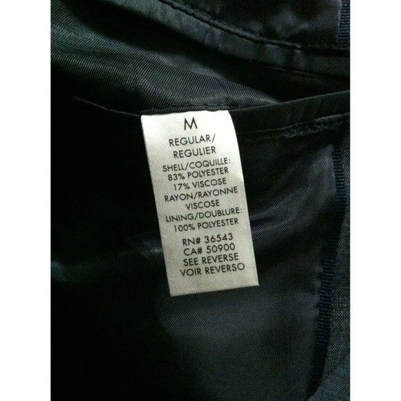 Calvin Klein CALVIN KLEIN MENS NEW OMBRE BLUE SUIT JACKET:M PANTS:33/32 Size 40L - 6 Thumbnail