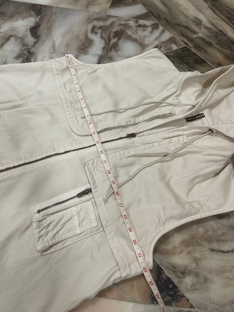 Frapbois Issey Miyake by Frapbois Vest Jacket with Hoodie Size US M / EU 48-50 / 2 - 7 Thumbnail