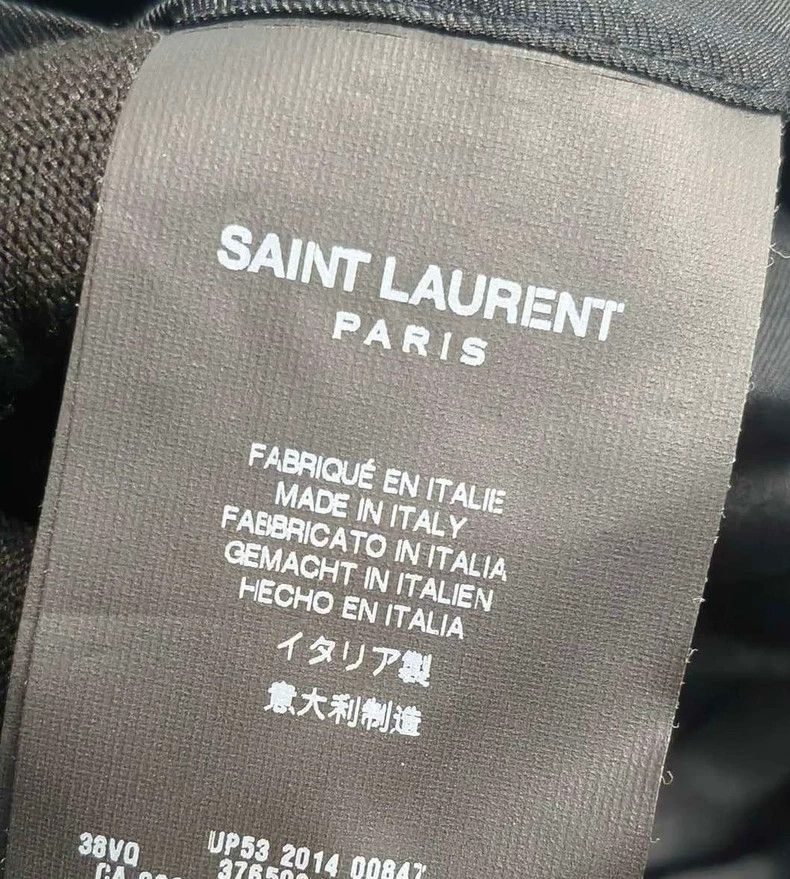 Saint Laurent Paris Saint laurent paris 15ss Scale Crystal Diamond Dayi blazer Size 46R - 5 Thumbnail