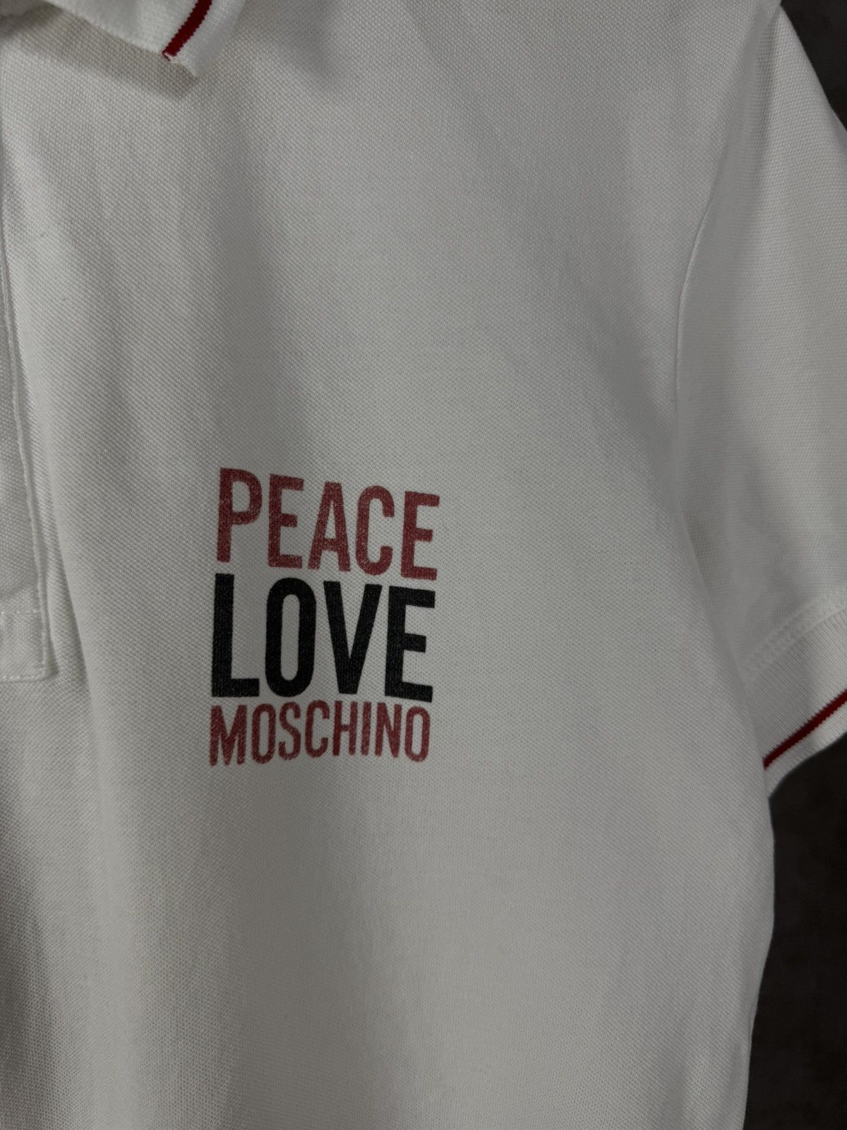 Designer × Moschino Love Moschino luxury designer polo tee Size US S / EU 44-46 / 1 - 3 Thumbnail