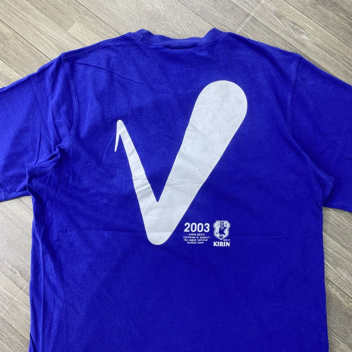 Adidas 🇯🇵2002 Vintage Adidas Kirin Japan National FIFA WORLD CUP Tee Size US L / EU 52-54 / 3 - 10 Thumbnail