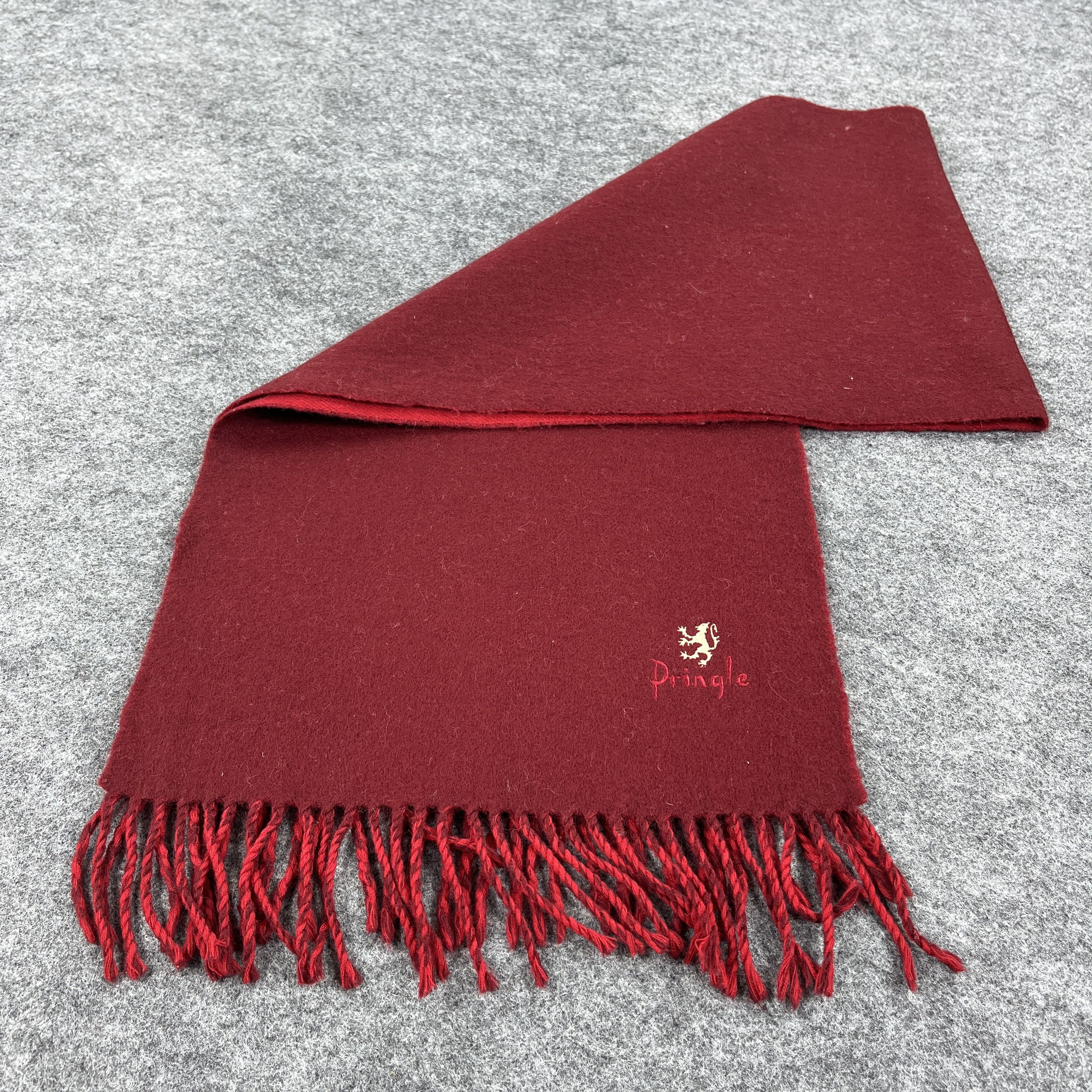 Pringle Of Scotland × Vintage Pringle Scarves / Muffler / Neckwear T1038 Size ONE SIZE - 3 Thumbnail