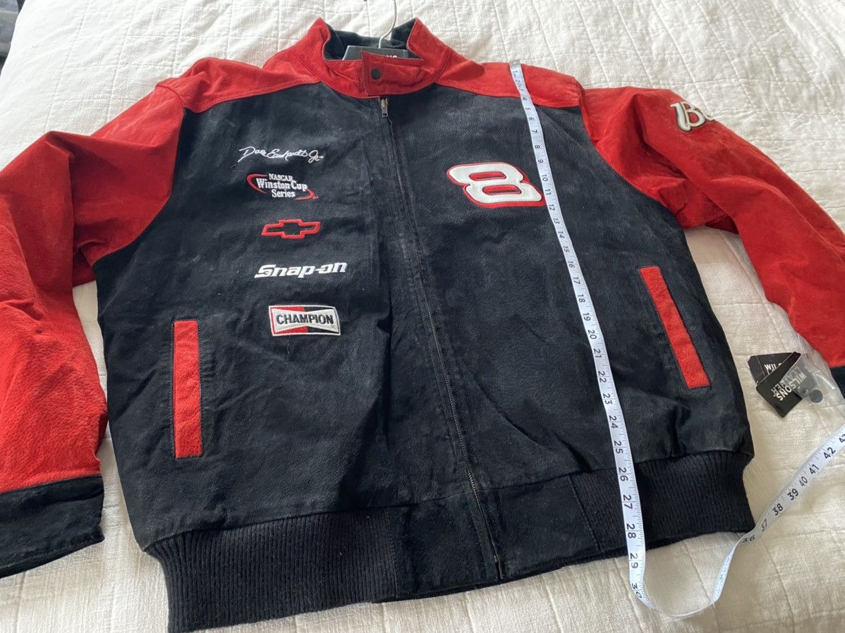 NASCAR × Vintage × Wilsons Leather Dale Earnhardt jr suede jacket Xl Size US XL / EU 56 / 4 - 14 Thumbnail
