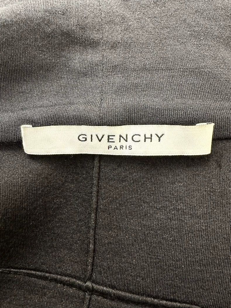 Givenchy Givenchy Size34 Oversized Black Space Cotton Hoodie Size US M / EU 48-50 / 2 - 8 Thumbnail