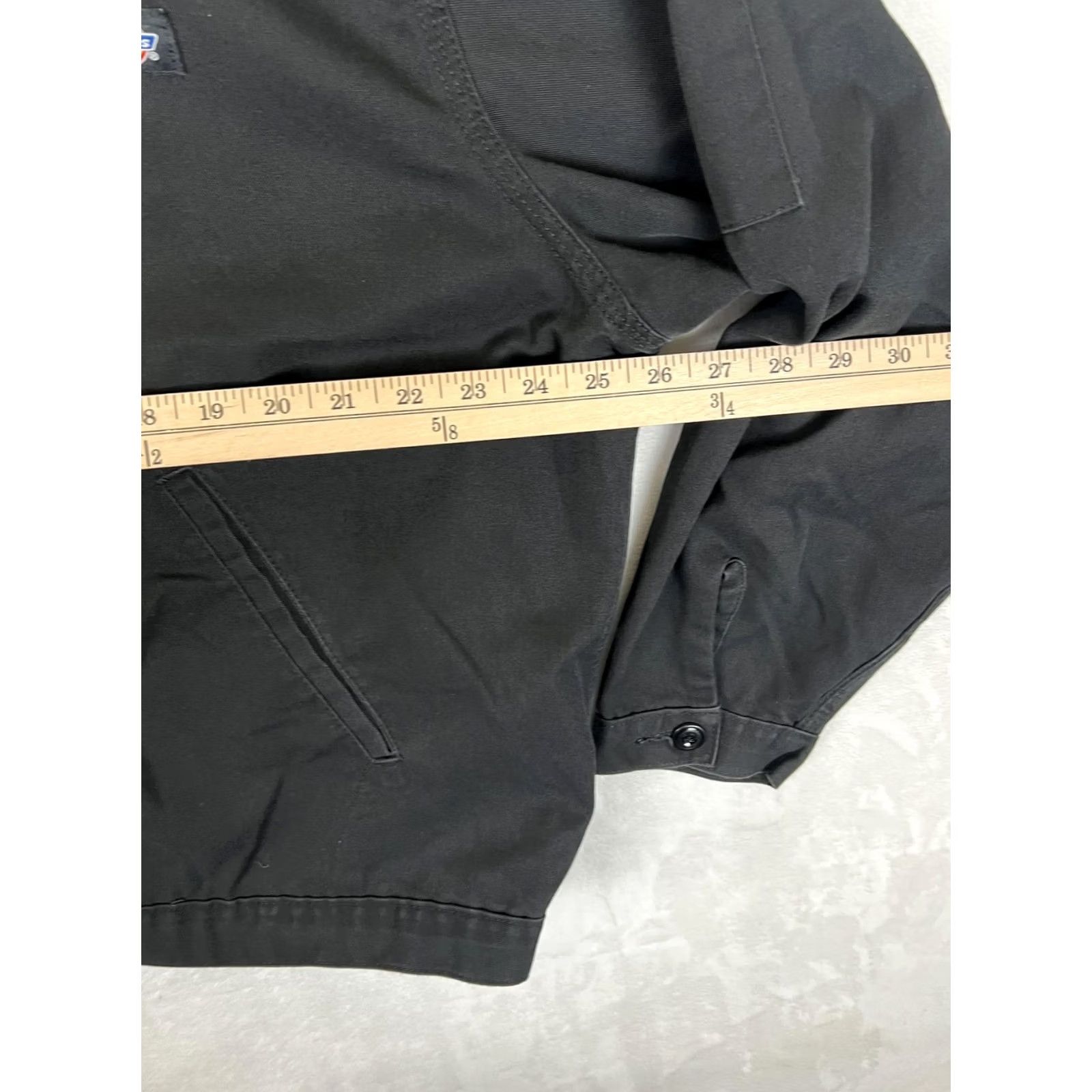 Dickies Dickies Jacket Mens XL Black Workwear Bomber Full Zip Collared Twill Size US XL / EU 56 / 4 - 5 Thumbnail