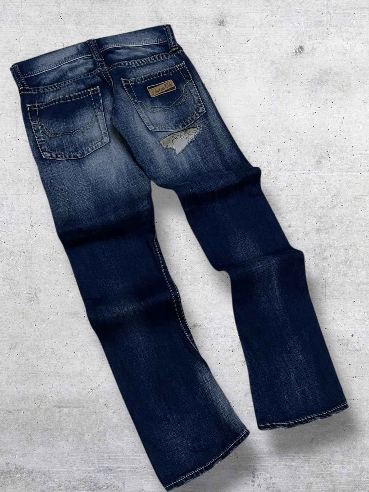 Japanese Brand VINTAGE RODEO CROWN OG JAPAN DESIGNER PUNK REVOLUTION DENIM Size US 29 - 11 Thumbnail