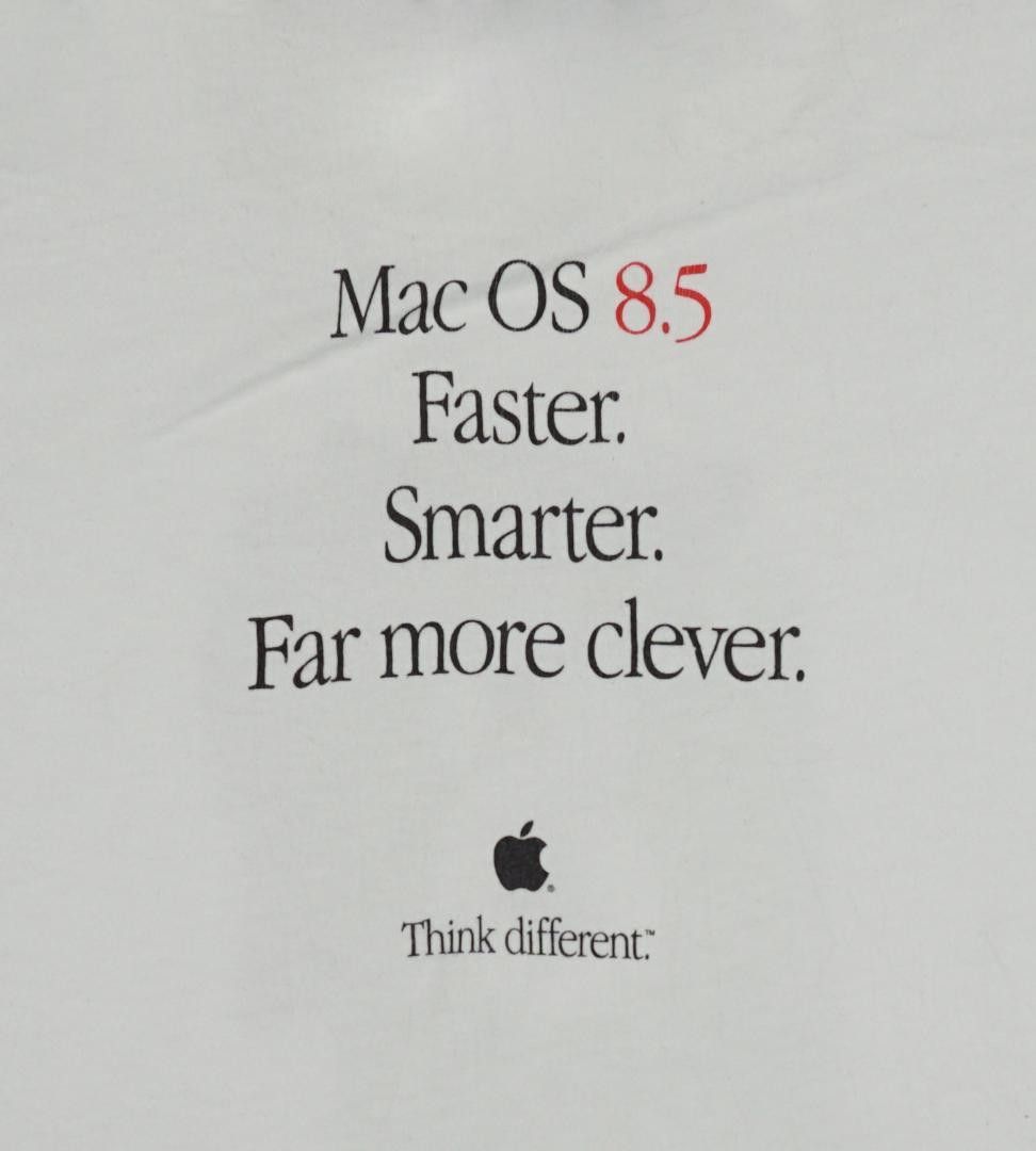 Vintage 90's Apple Mac OS "Sherlock" Tシャツ ビンテージ Size US M / EU 48-50 / 2 - 4 Thumbnail