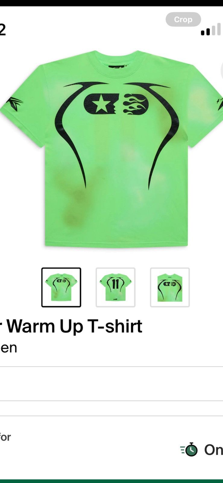 HELLSTAR Hellstar Warm Up T-shirt Size US M / EU 48-50 / 2 - 2 Thumbnail