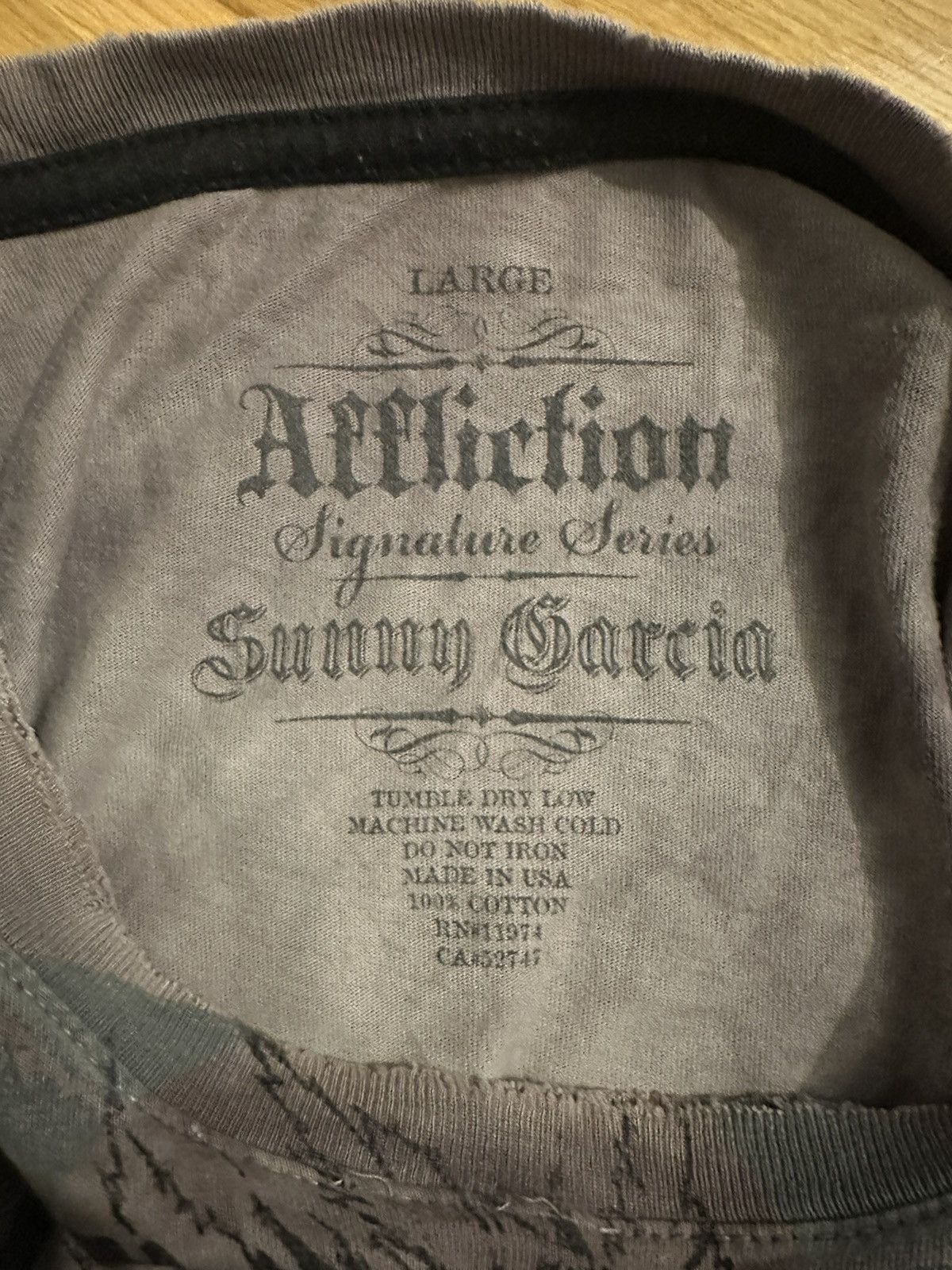 Affliction × Haunted Mound affliction x sunny garcia t shirt Size US L / EU 52-54 / 3 - 3 Thumbnail
