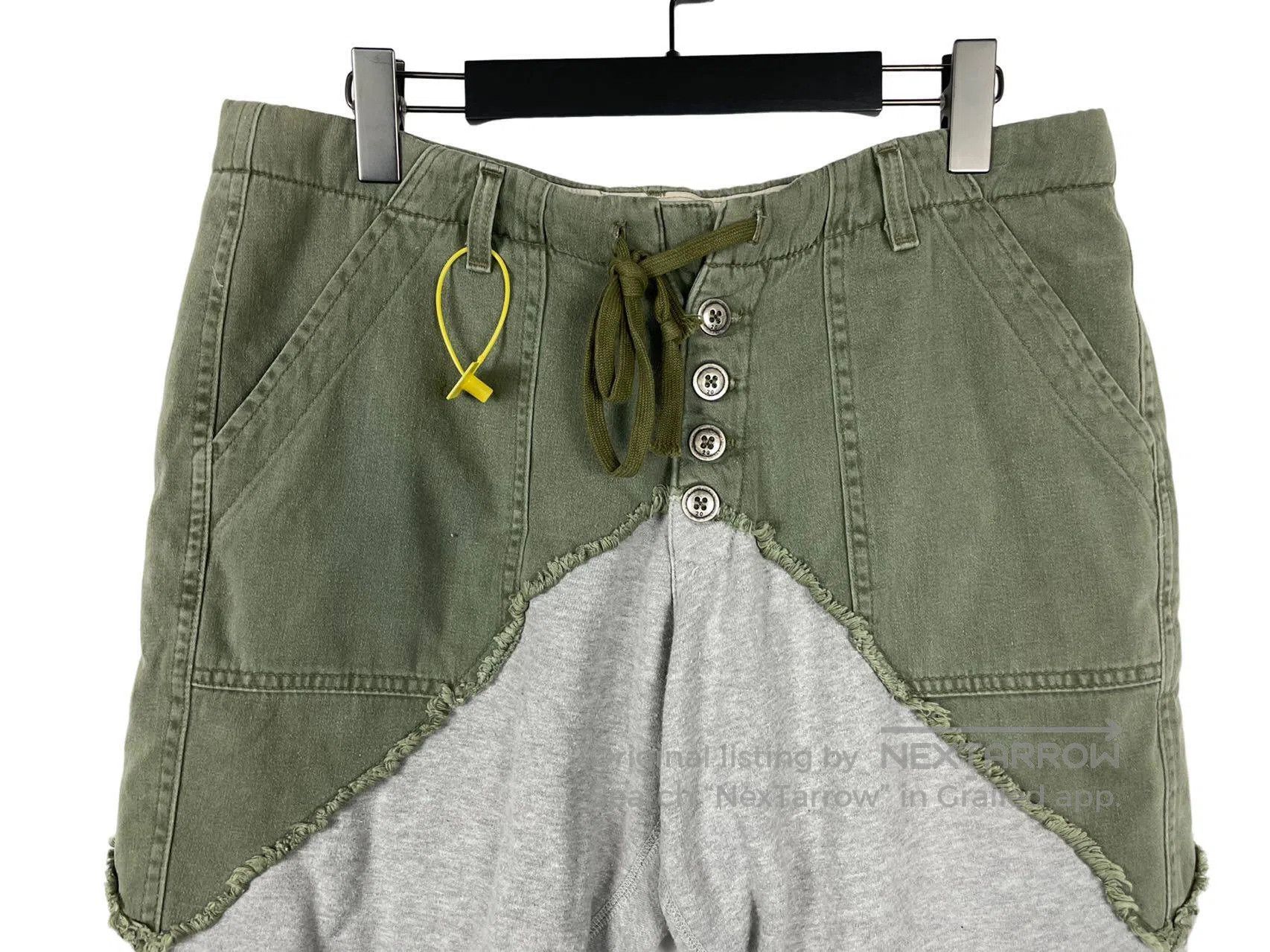 Greg Lauren Greg Lauren size L Military Cloth Patchwork Shorts Size US 27 - 3 Thumbnail