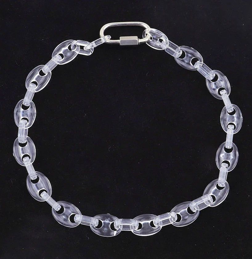 Jewelry × Other Transparent Lock Necklace Size ONE SIZE - 1 Thumbnail