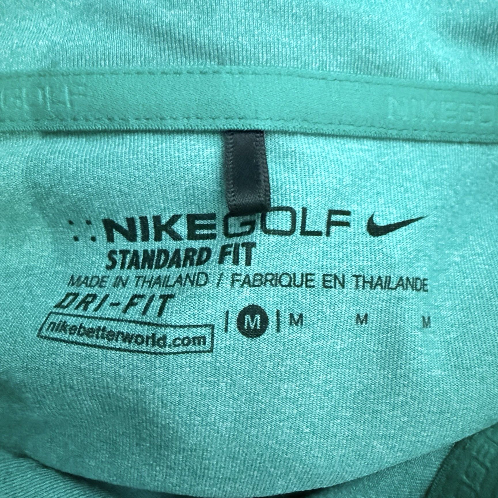 Nike NIKE GOLF Athletic Polo Shirt Blue Mens Size M Size US M / EU 48-50 / 2 - 4 Thumbnail
