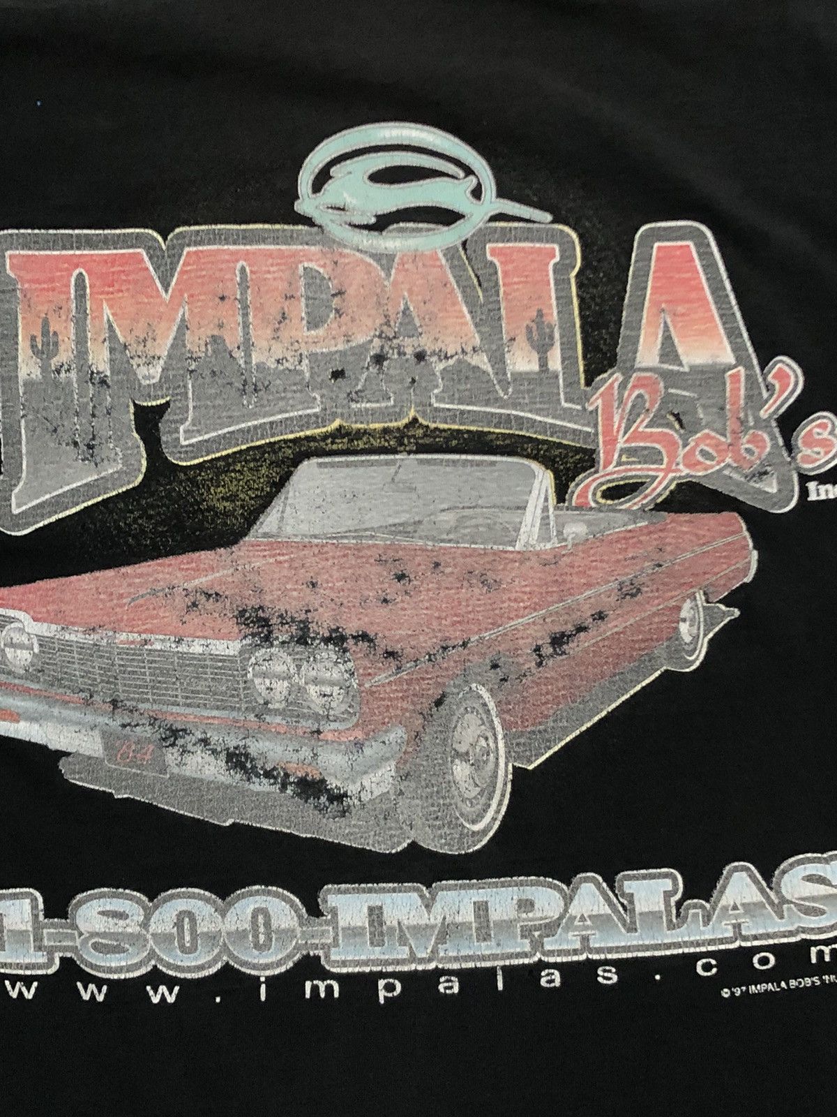 Vintage Vtg 1997 Impala Bob’s Inc Tee Size US L / EU 52-54 / 3 - 2 Thumbnail